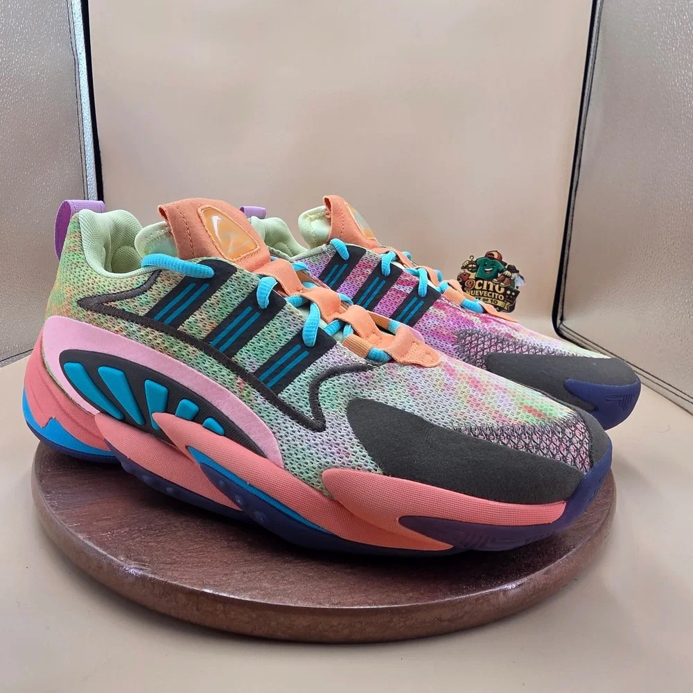 Adidas Pharrell Williams Crazy BYW 2.0 Multicolor Mens Basketball Shoes FU7369
